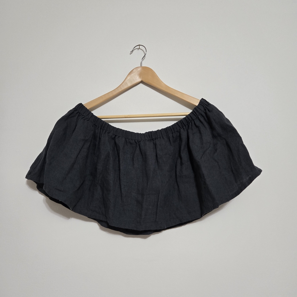 Love And Confuse Off The Shoulder Linen Top